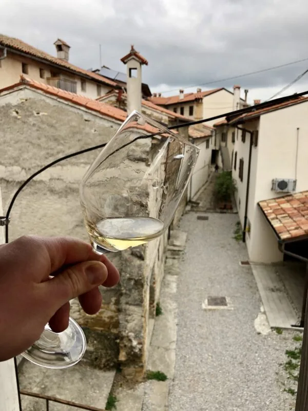 Szene vom Weinfestival Brda in vino