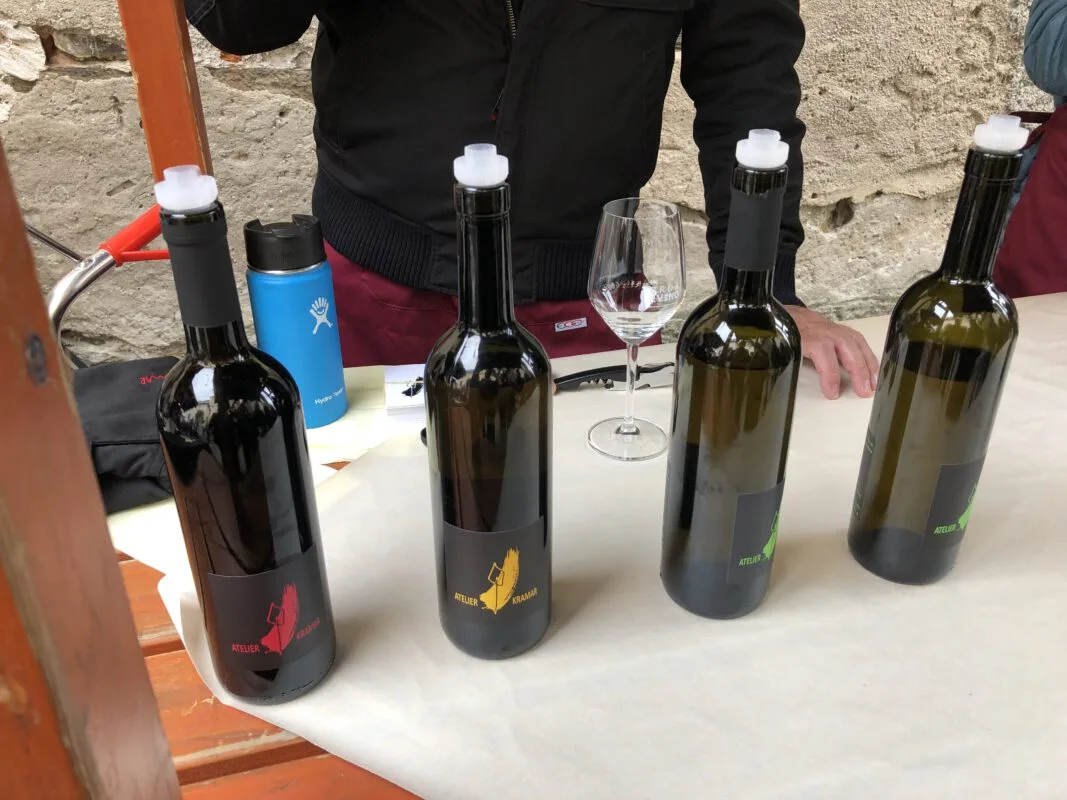 Szene vom Weinfestival Brda in vino