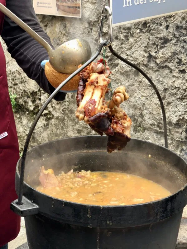 Szene vom Weinfestival Brda in vino